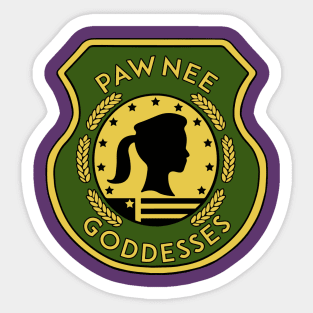 Pawnee Goddesses Sticker